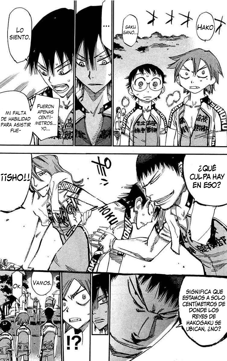 Yowamushi Pedal Capitulo 155: Carrera 155: Sohoku en segundo lugar página 7
