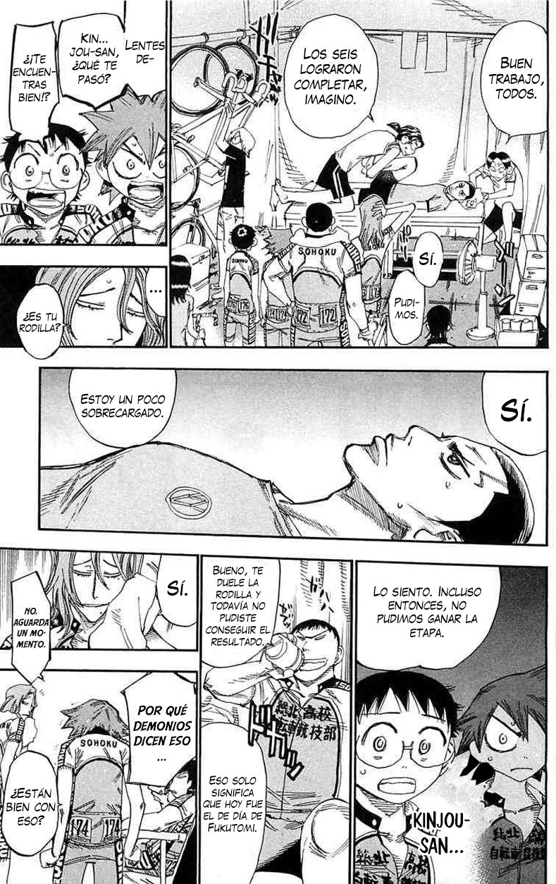 Yowamushi Pedal Capitulo 155: Carrera 155: Sohoku en segundo lugar página 9