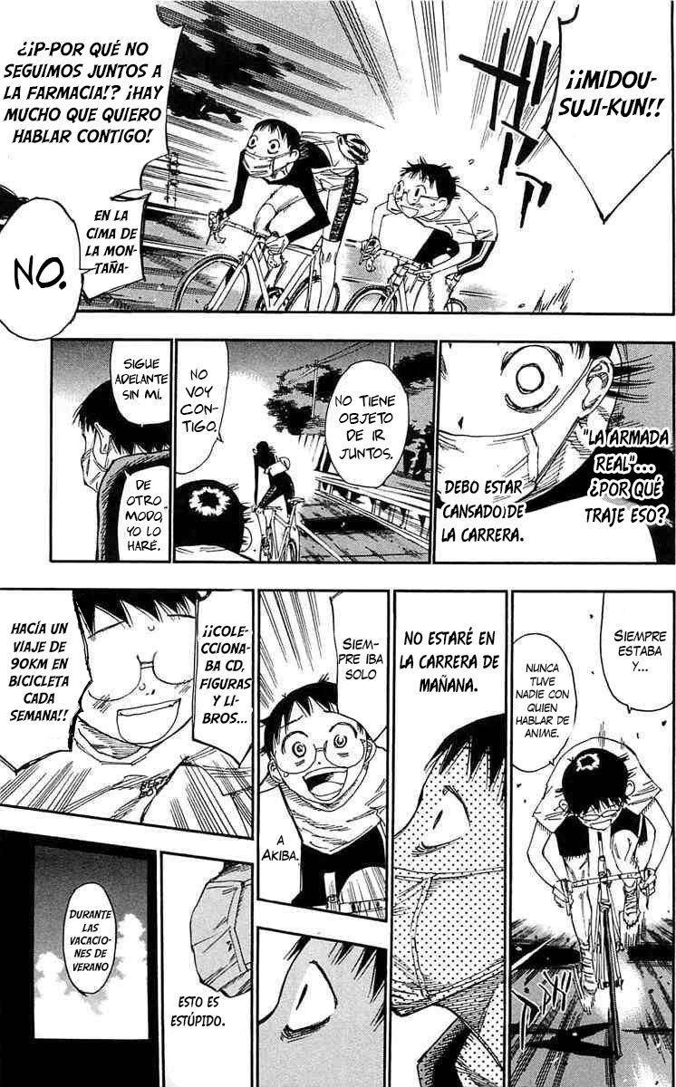 Yowamushi Pedal Capitulo 156: La decisión de Midousuji página 15
