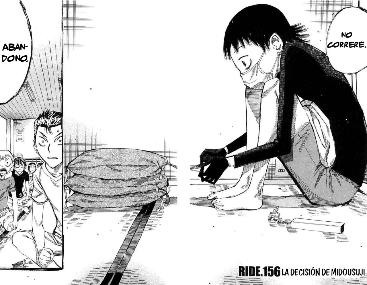 Yowamushi Pedal Capitulo 156: La decisión de Midousuji página 2