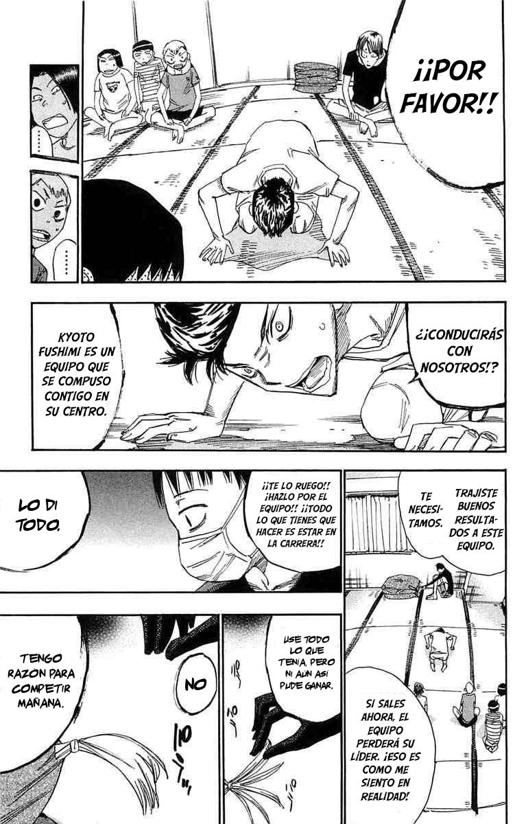 Yowamushi Pedal Capitulo 156: La decisión de Midousuji página 4