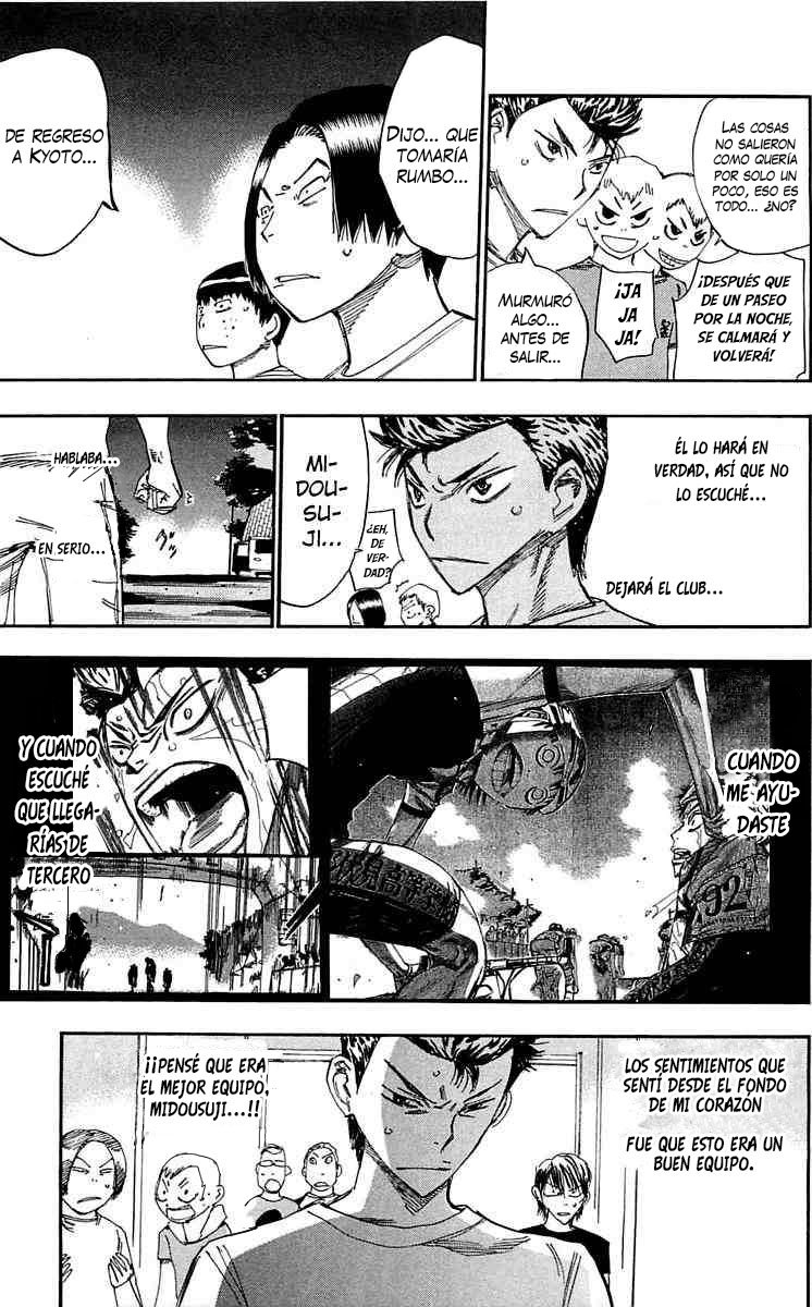 Yowamushi Pedal Capitulo 156: La decisión de Midousuji página 6