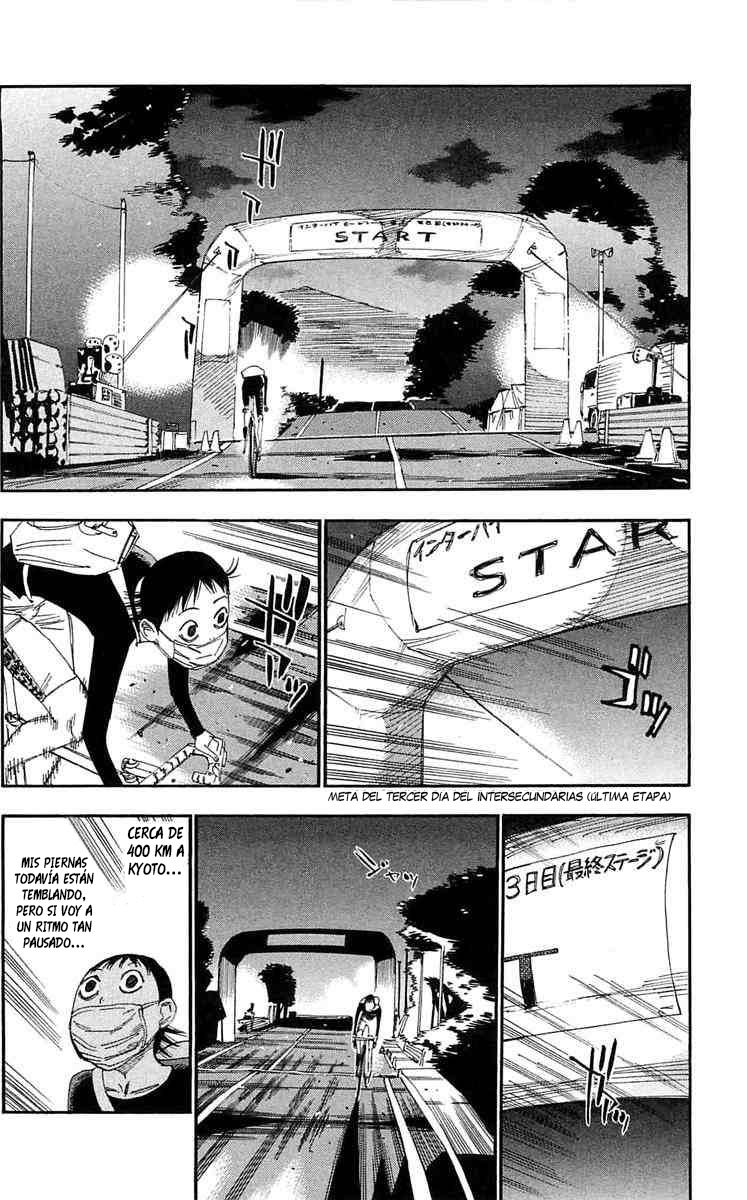 Yowamushi Pedal Capitulo 156: La decisión de Midousuji página 7