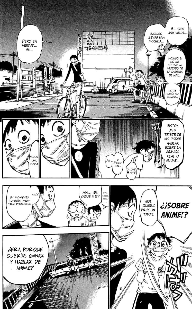 Yowamushi Pedal Capitulo 157: Los 3km a la farmacia página 14