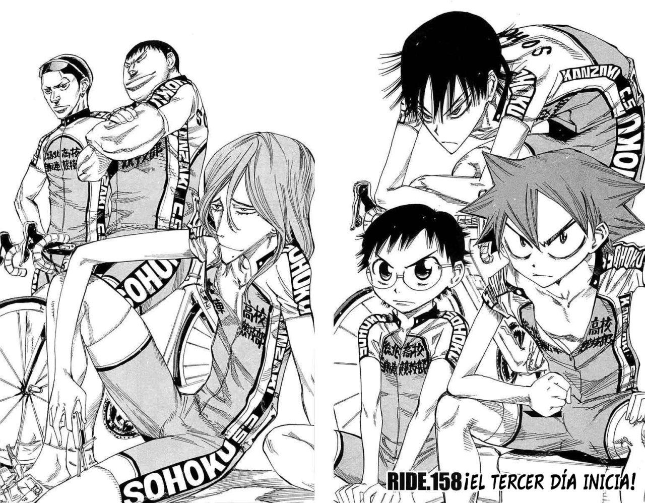 Yowamushi Pedal Capitulo 158: ¡El tercer día inicia! página 2