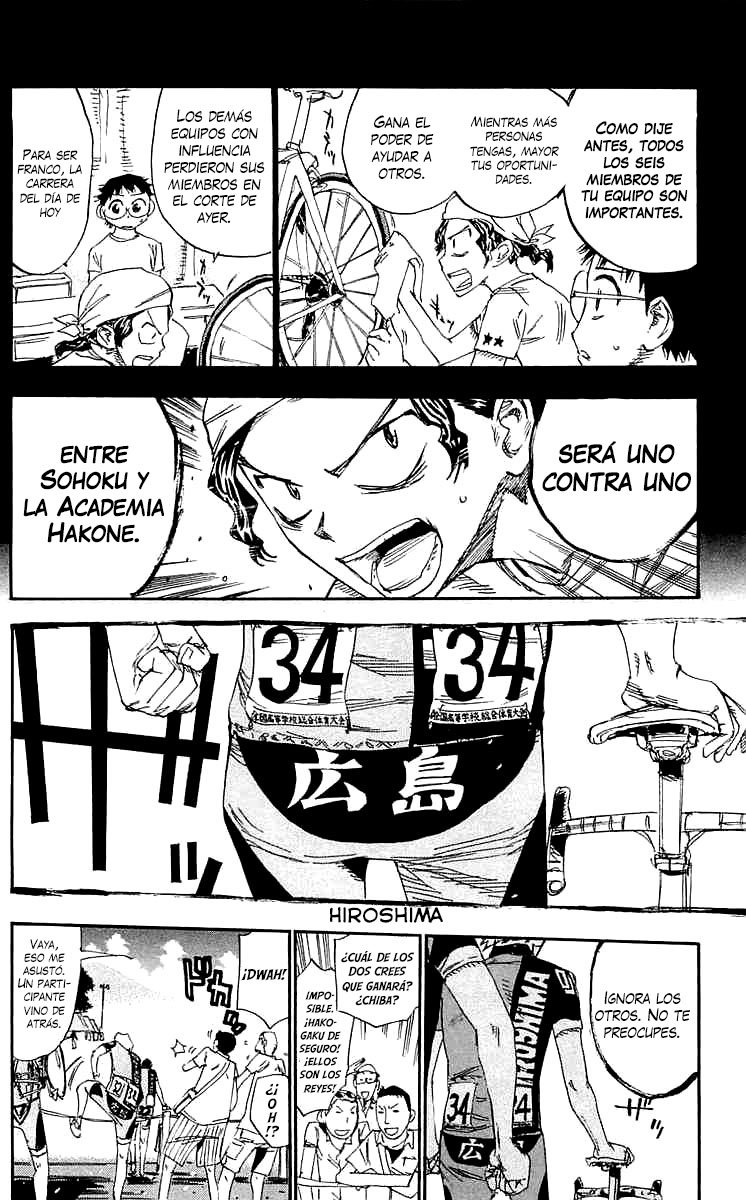 Yowamushi Pedal Capitulo 158: ¡El tercer día inicia! página 9