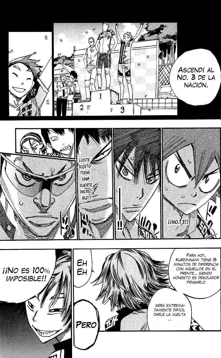 Yowamushi Pedal Capitulo 159: El hombre con suerte Machimiya página 12