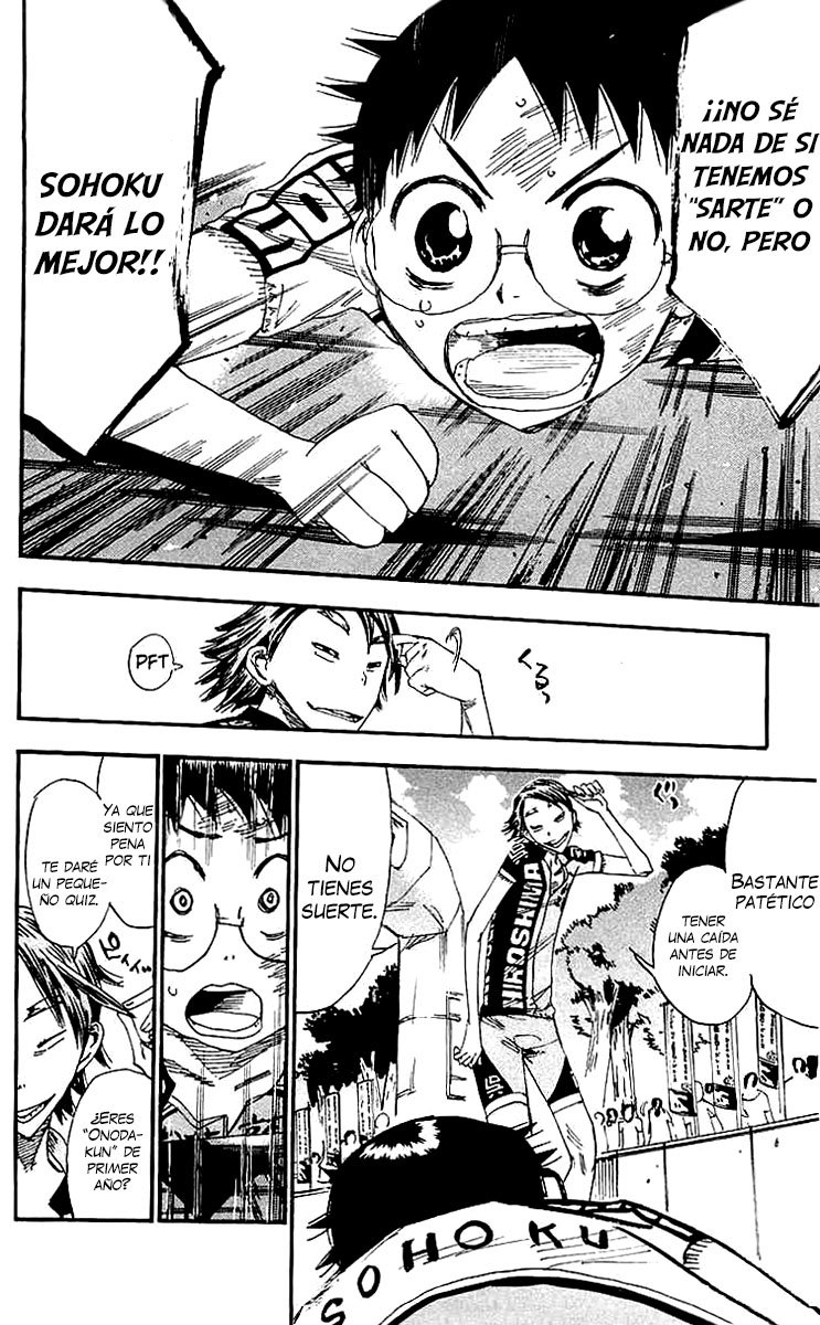 Yowamushi Pedal Capitulo 159: El hombre con suerte Machimiya página 15
