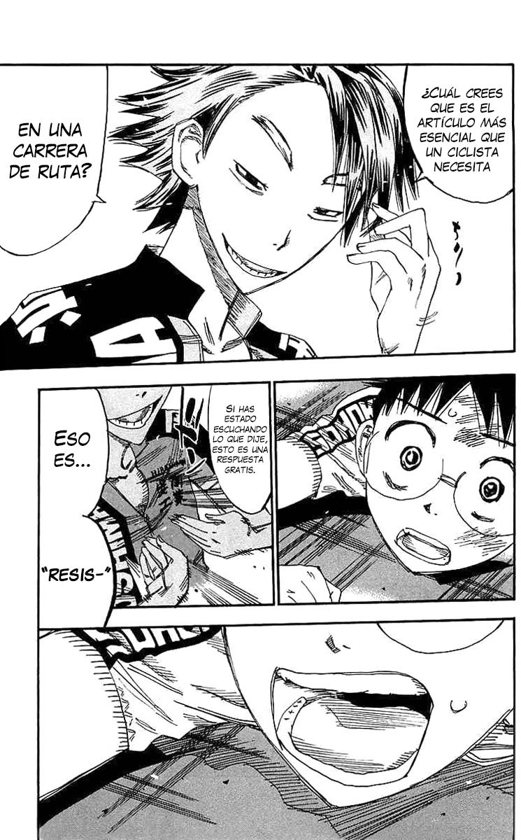 Yowamushi Pedal Capitulo 159: El hombre con suerte Machimiya página 16
