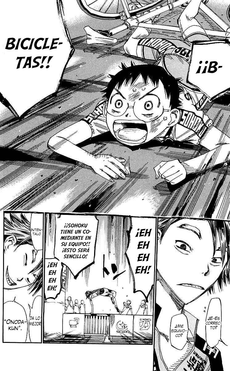 Yowamushi Pedal Capitulo 159: El hombre con suerte Machimiya página 17