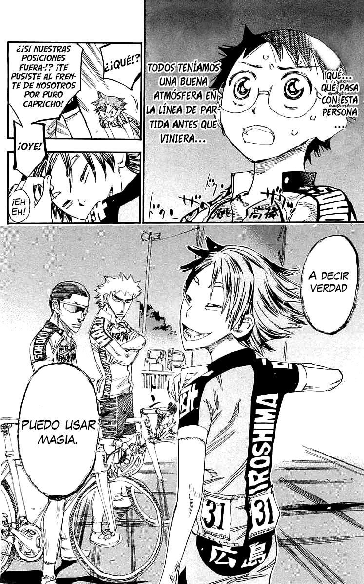 Yowamushi Pedal Capitulo 159: El hombre con suerte Machimiya página 4