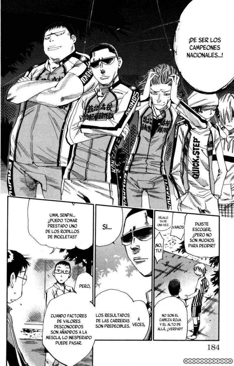 Yowamushi Pedal Capitulo 16: Club de carreras de bicicletas de Soukoku High página 13
