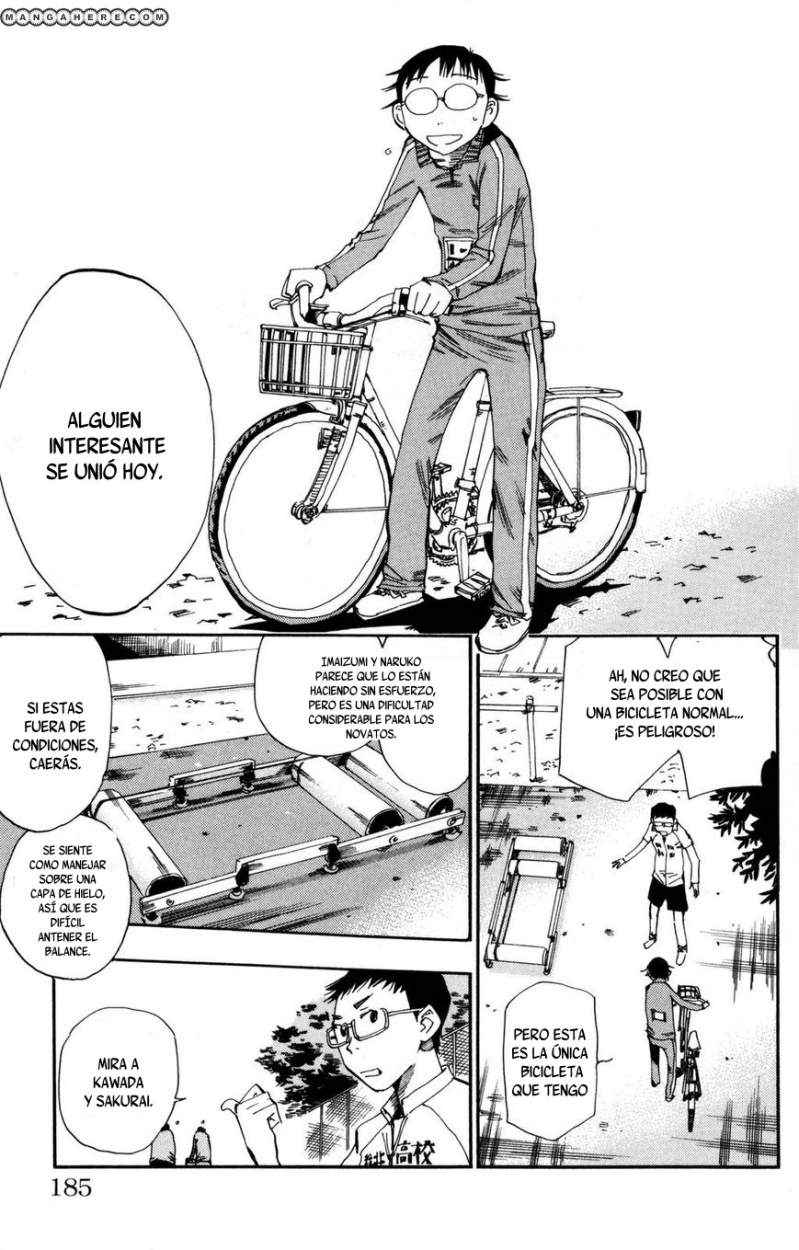 Yowamushi Pedal Capitulo 16: Club de carreras de bicicletas de Soukoku High página 14