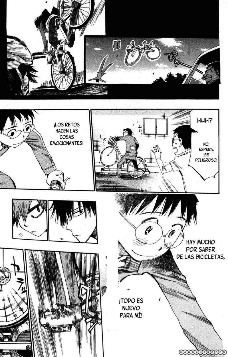Yowamushi Pedal Capitulo 16: Club de carreras de bicicletas de Soukoku High página 16
