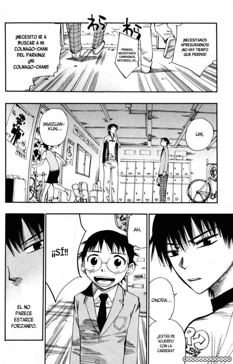 Yowamushi Pedal Capitulo 16: Club de carreras de bicicletas de Soukoku High página 6