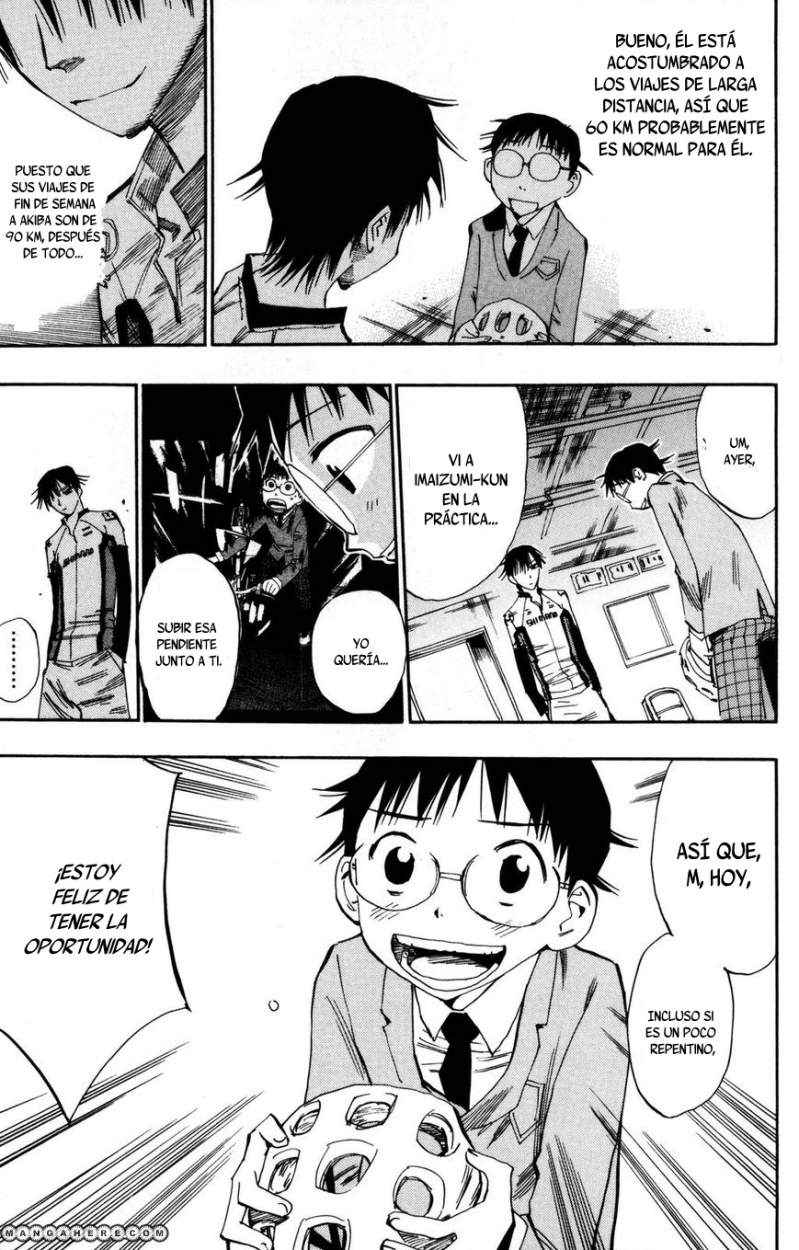 Yowamushi Pedal Capitulo 16: Club de carreras de bicicletas de Soukoku High página 7