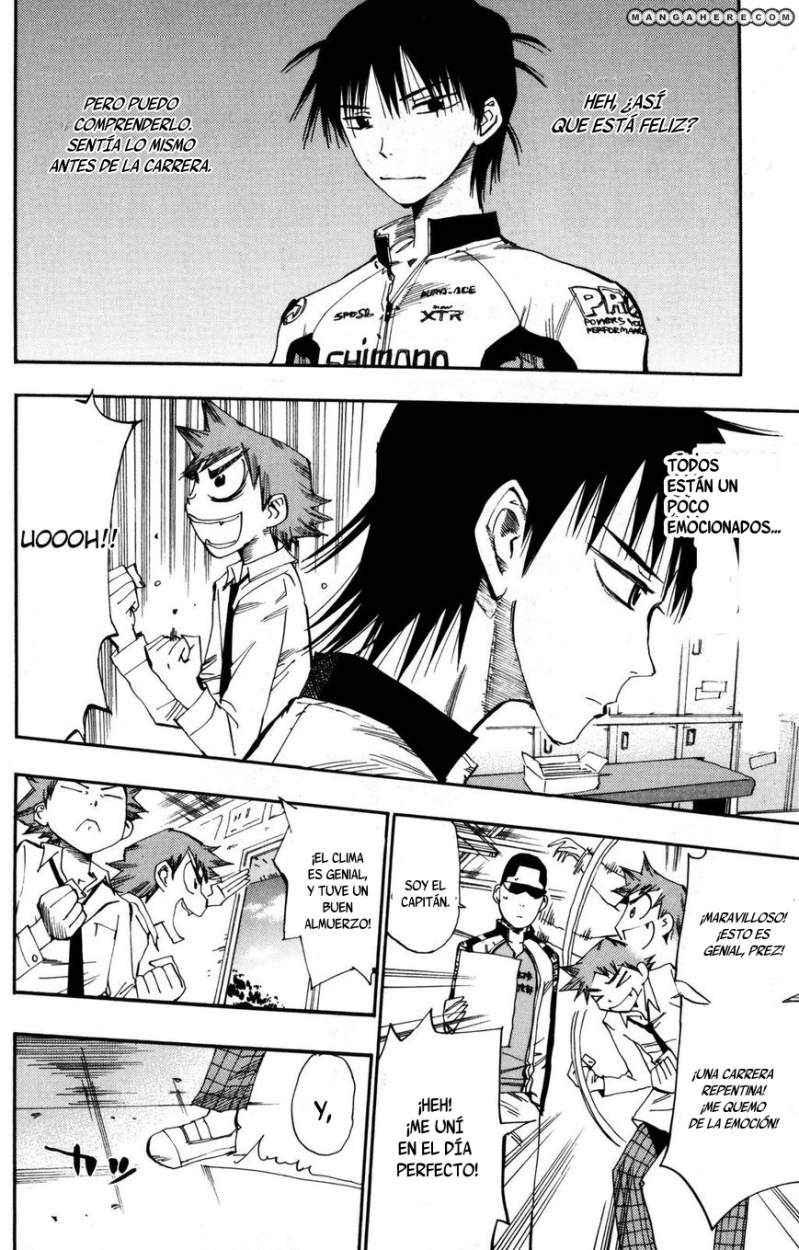 Yowamushi Pedal Capitulo 16: Club de carreras de bicicletas de Soukoku High página 8