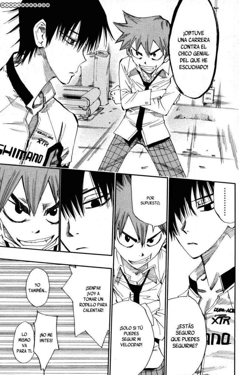 Yowamushi Pedal Capitulo 16: Club de carreras de bicicletas de Soukoku High página 9