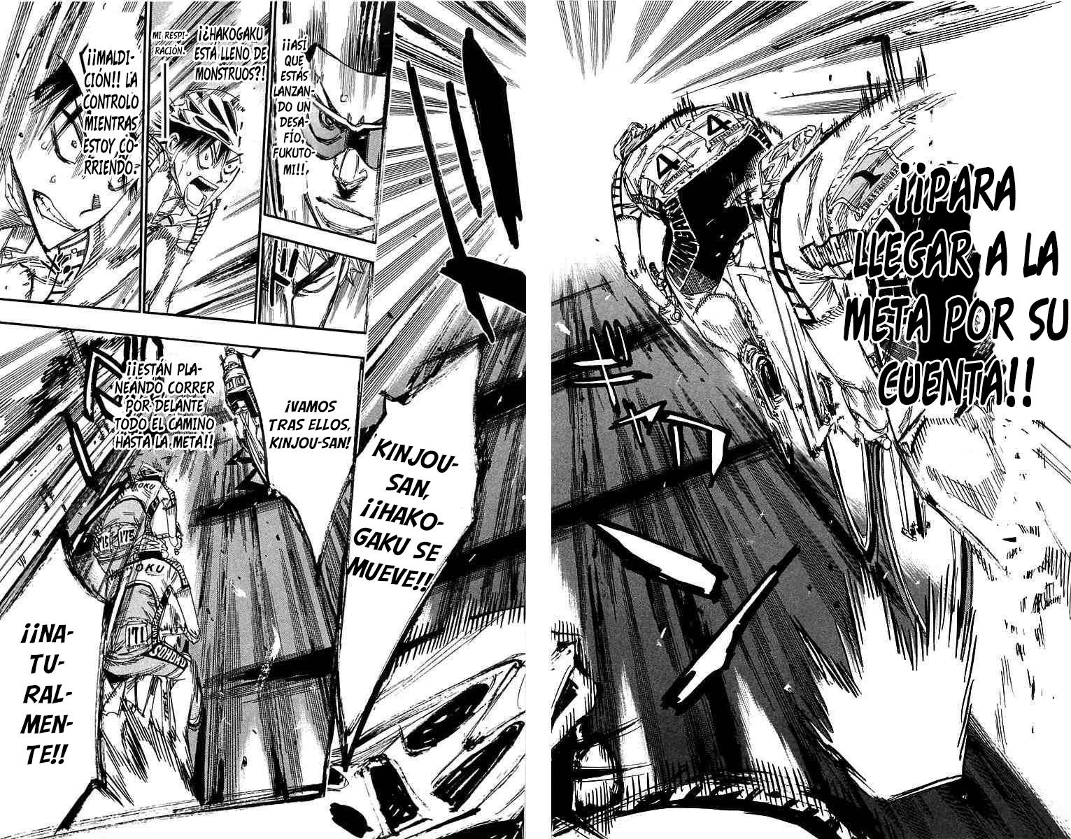 Yowamushi Pedal Capitulo 163: ¡Reunión en el frente! página 10