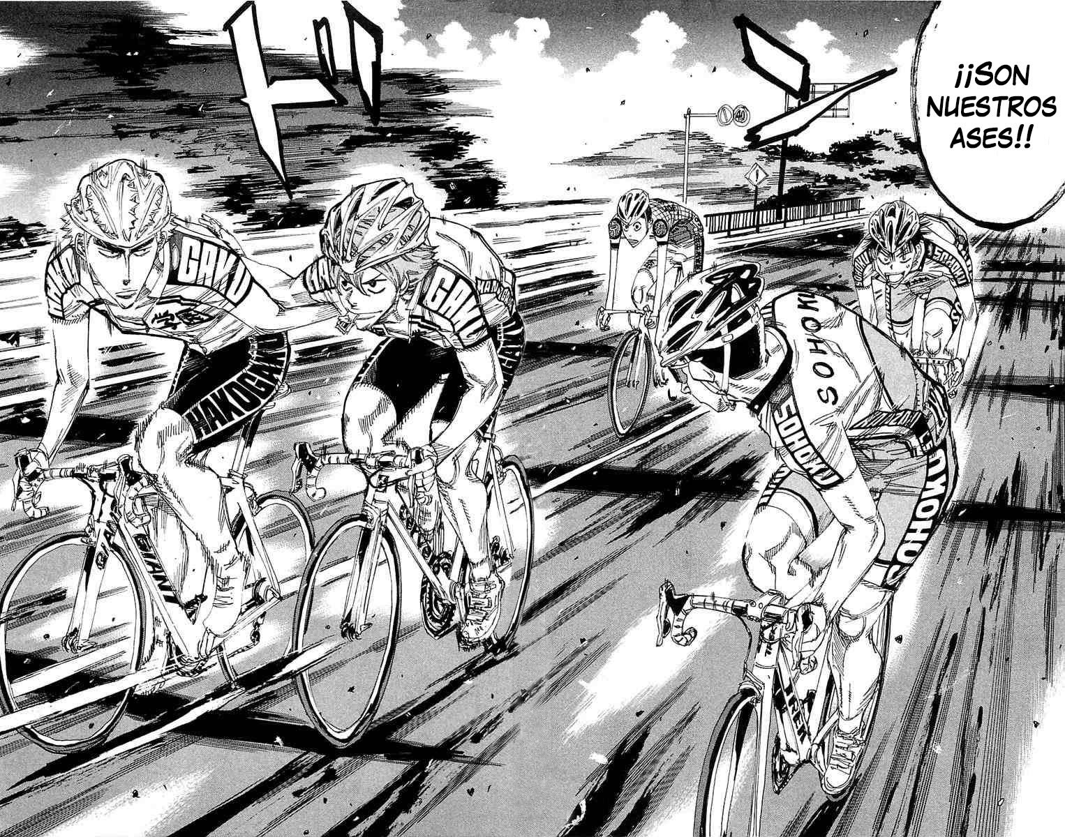 Yowamushi Pedal Capitulo 163: ¡Reunión en el frente! página 6