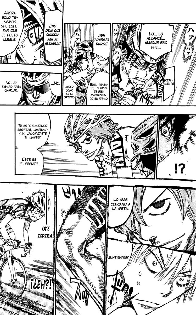 Yowamushi Pedal Capitulo 163: ¡Reunión en el frente! página 8