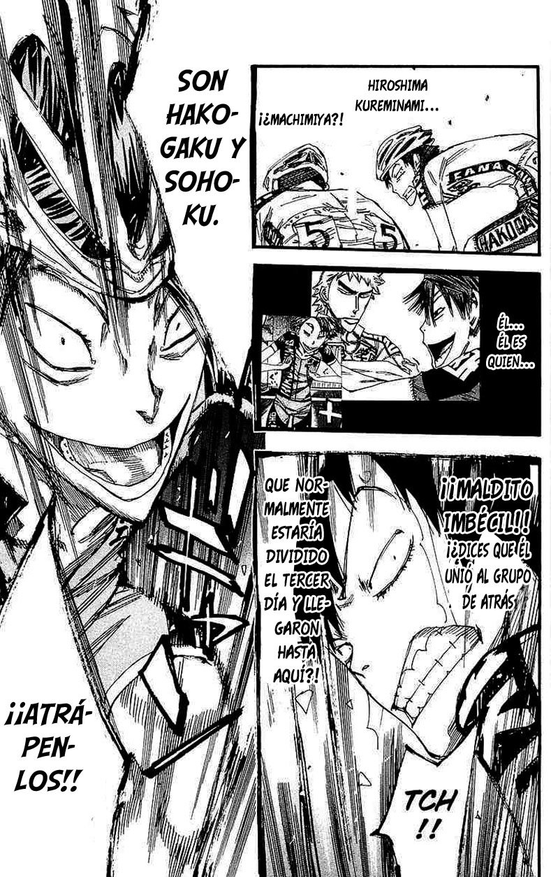 Yowamushi Pedal Capitulo 165: Hiroshima Kureminami página 14