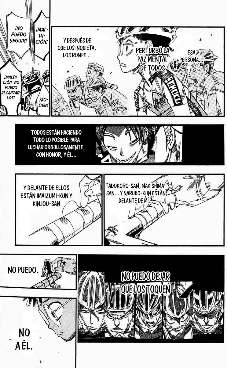 Yowamushi Pedal Capitulo 166: El terrible Machimiya. página 15