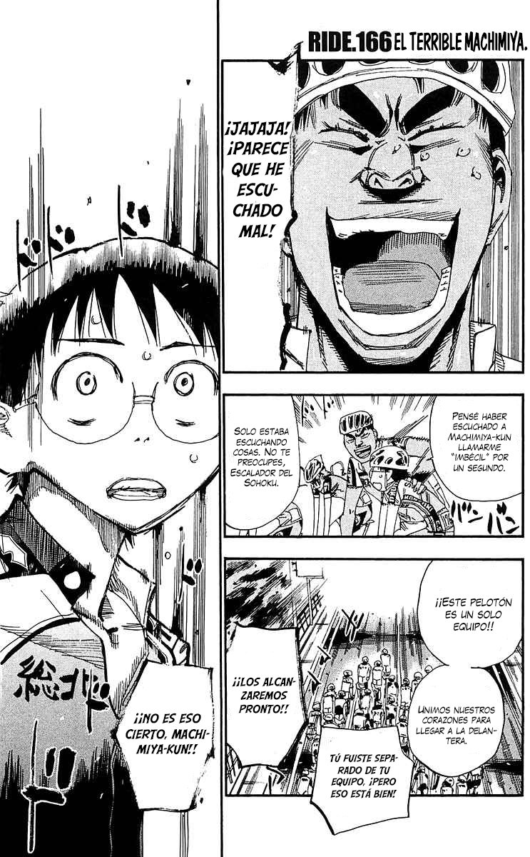 Yowamushi Pedal Capitulo 166: El terrible Machimiya. página 2