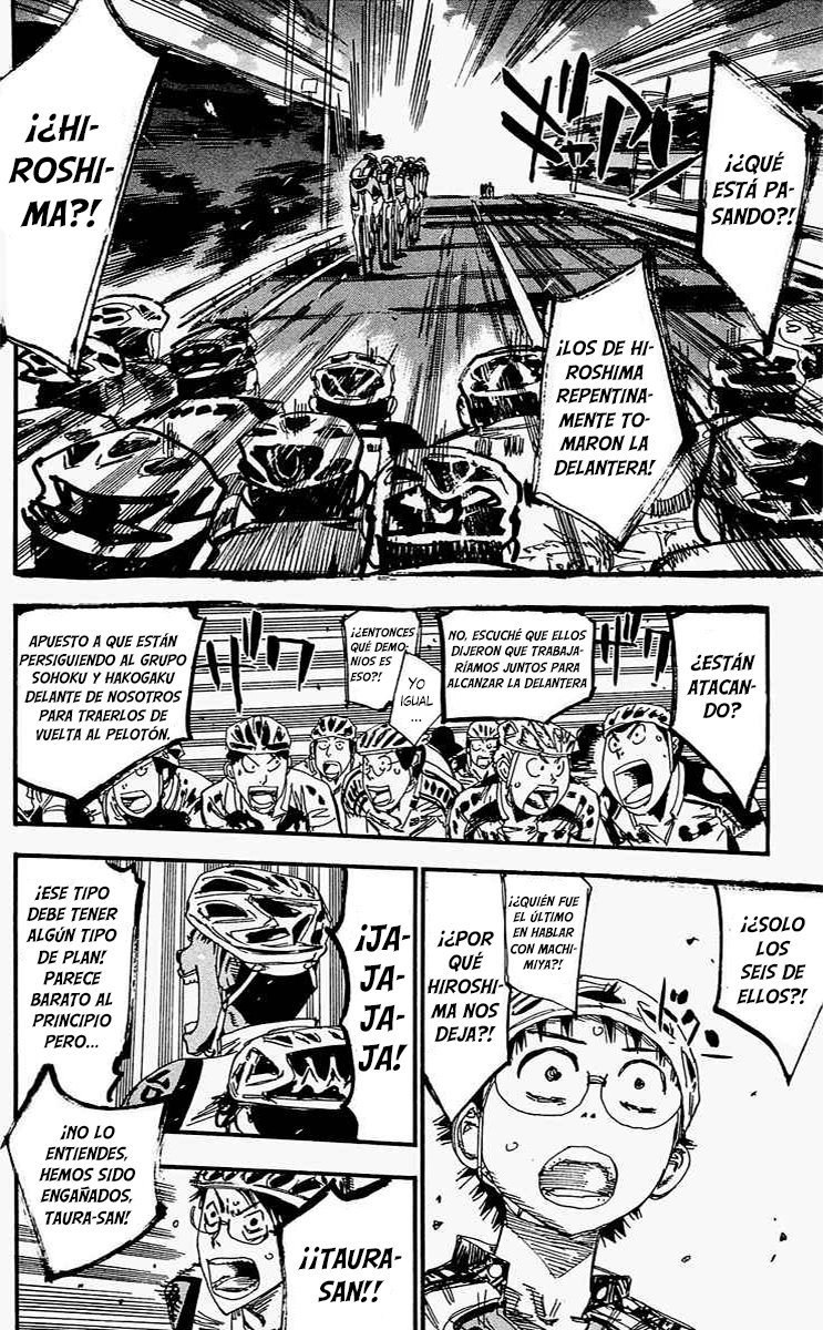 Yowamushi Pedal Capitulo 166: El terrible Machimiya. página 8