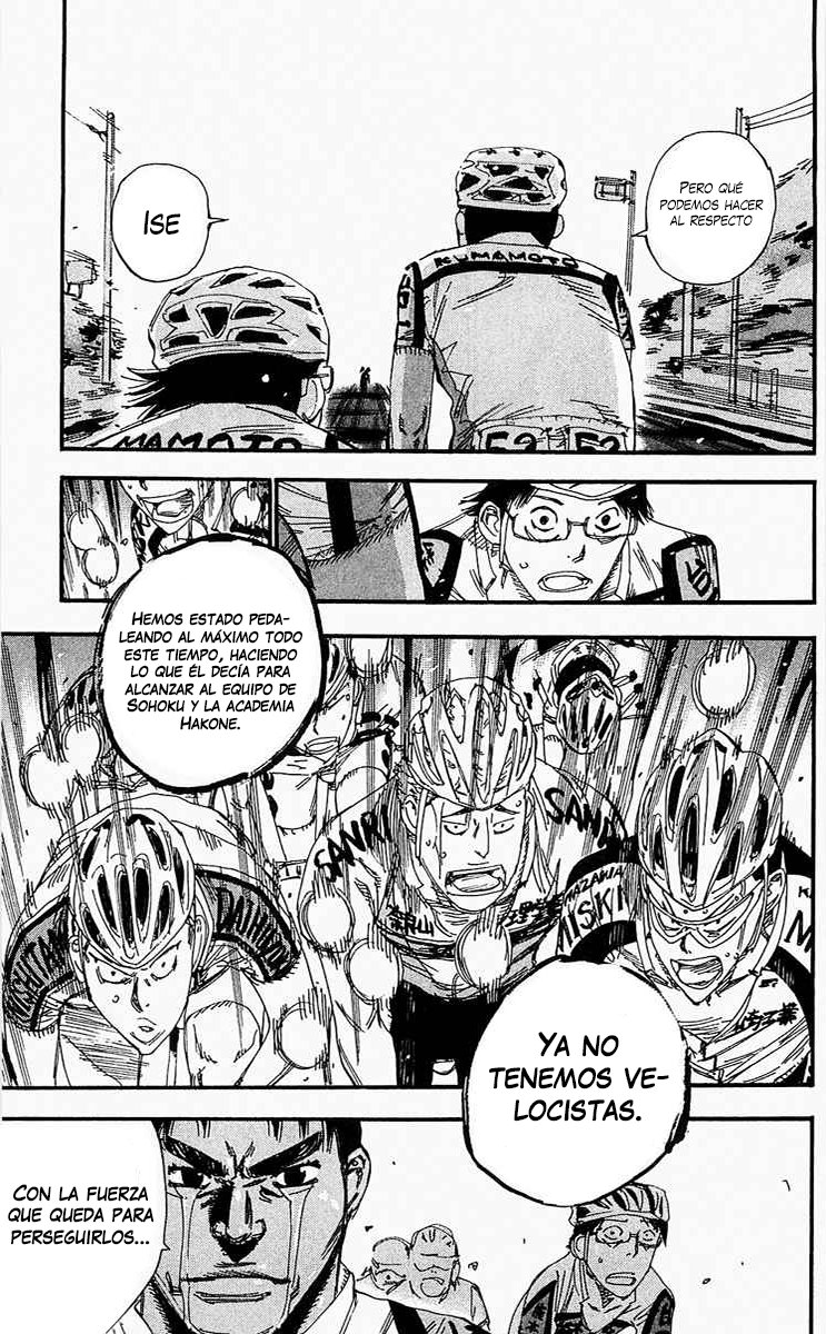 Yowamushi Pedal Capitulo 166: El terrible Machimiya. página 9