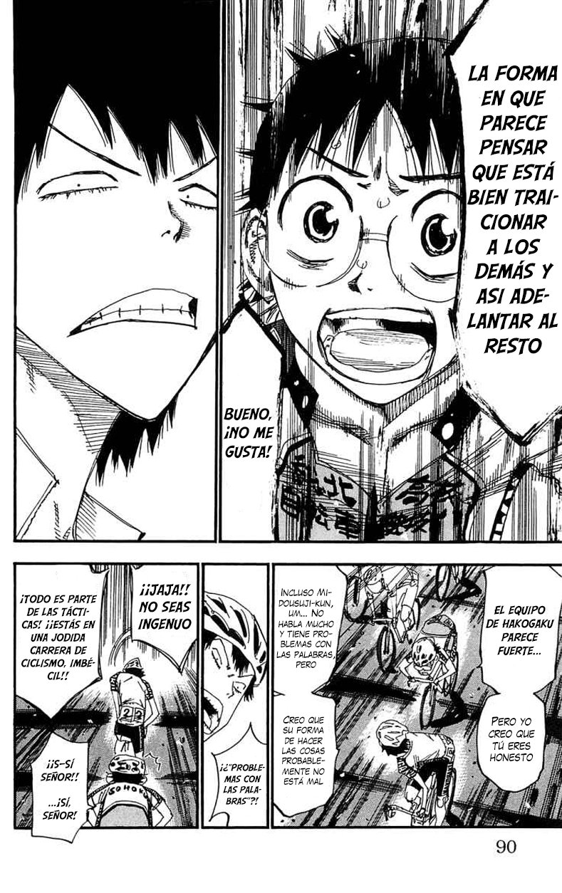 Yowamushi Pedal Capitulo 167: Arakita página 14