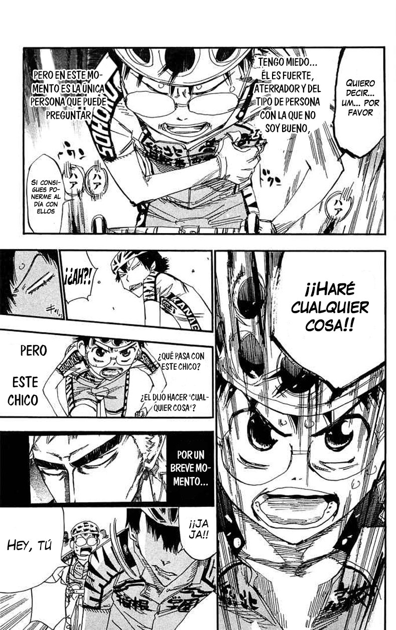 Yowamushi Pedal Capitulo 167: Arakita página 15