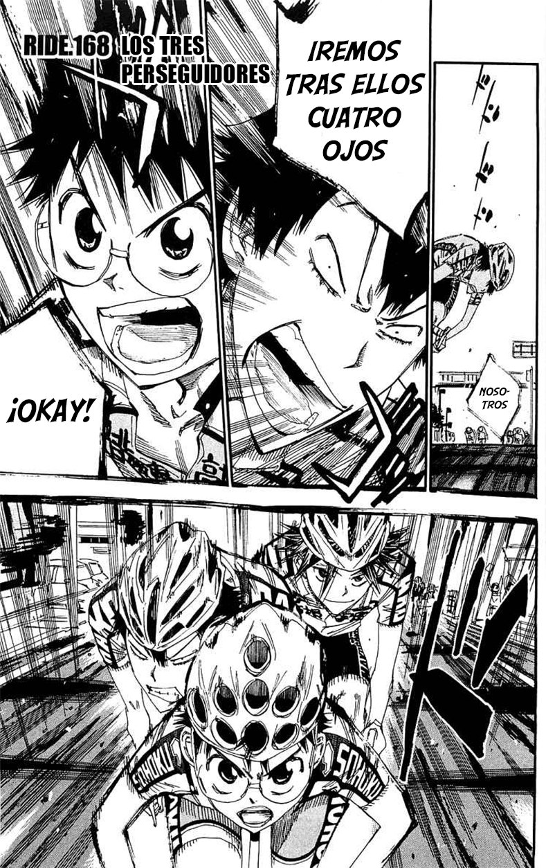 Yowamushi Pedal Capitulo 168: Los tres perseguidores página 2