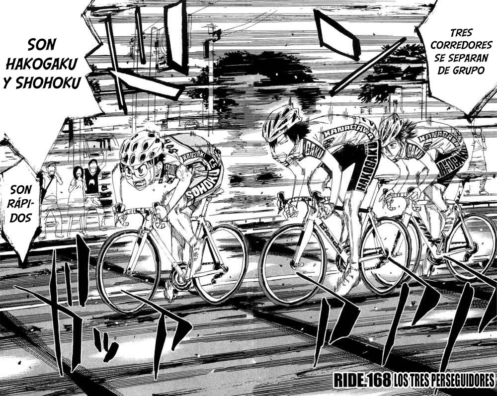 Yowamushi Pedal Capitulo 168: Los tres perseguidores página 3