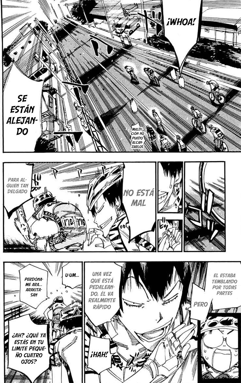 Yowamushi Pedal Capitulo 168: Los tres perseguidores página 4