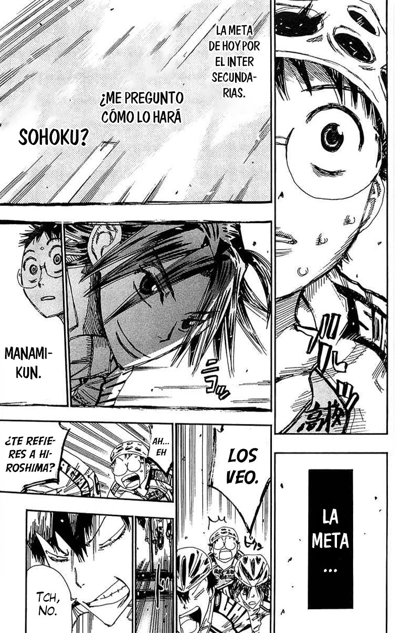 Yowamushi Pedal Capitulo 169: Paseo por la montaña rusa página 11