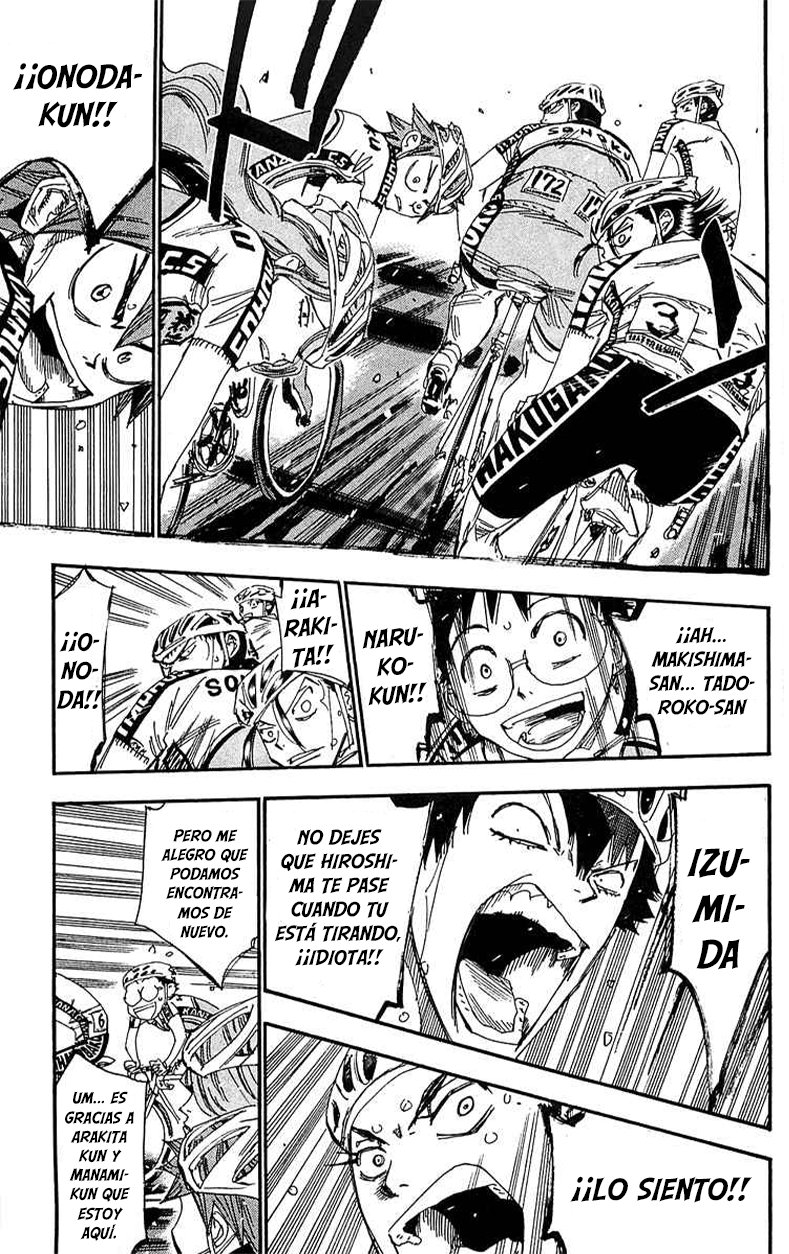Yowamushi Pedal Capitulo 169: Paseo por la montaña rusa página 13