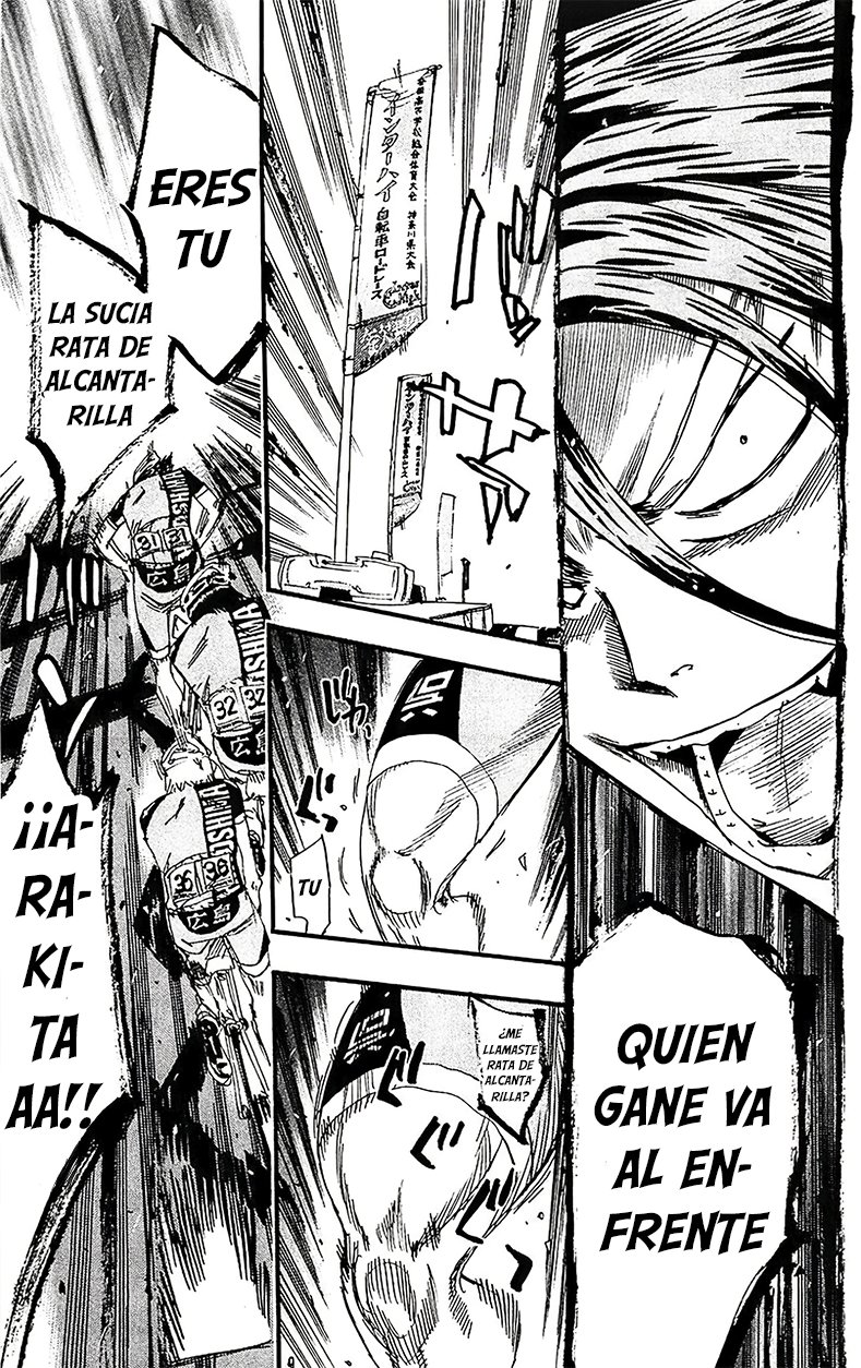 Yowamushi Pedal Capitulo 170: Estafador página 17