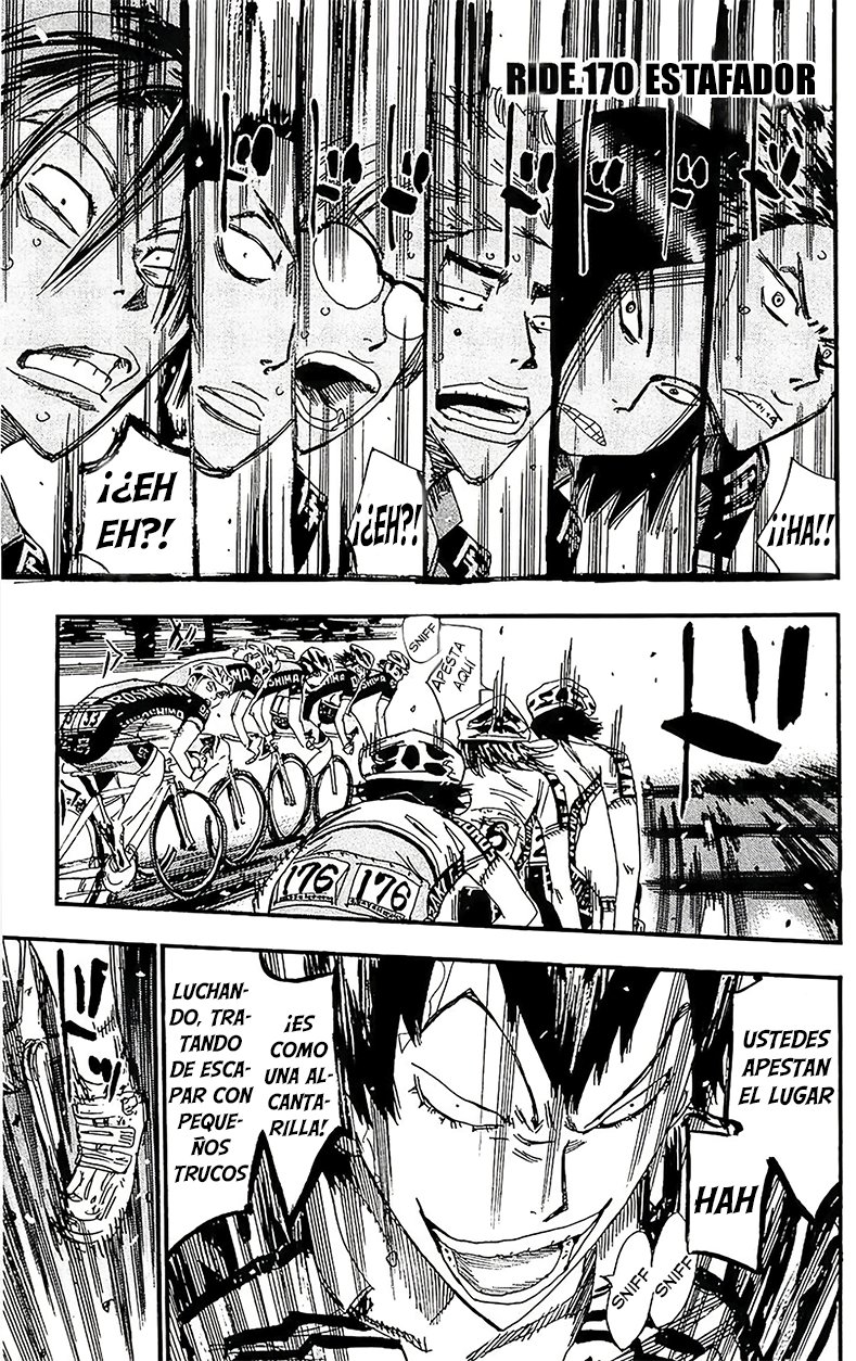 Yowamushi Pedal Capitulo 170: Estafador página 2