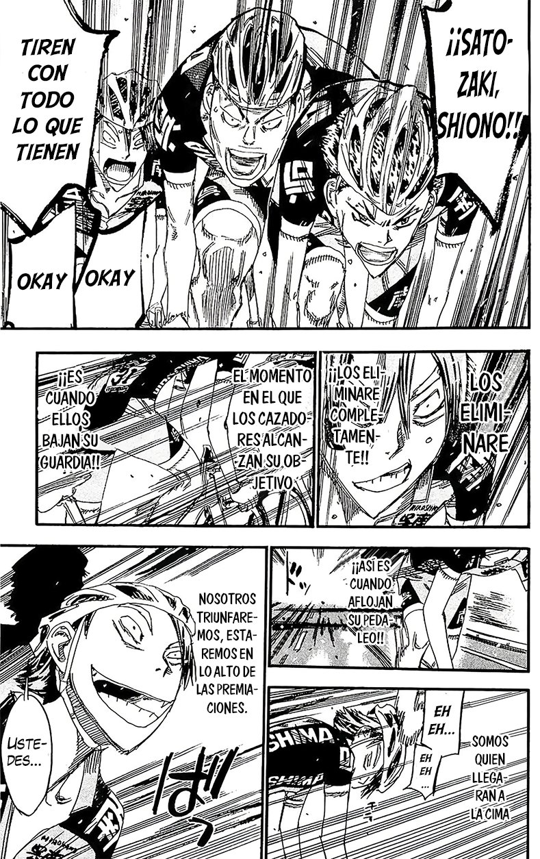 Yowamushi Pedal Capitulo 170: Estafador página 5