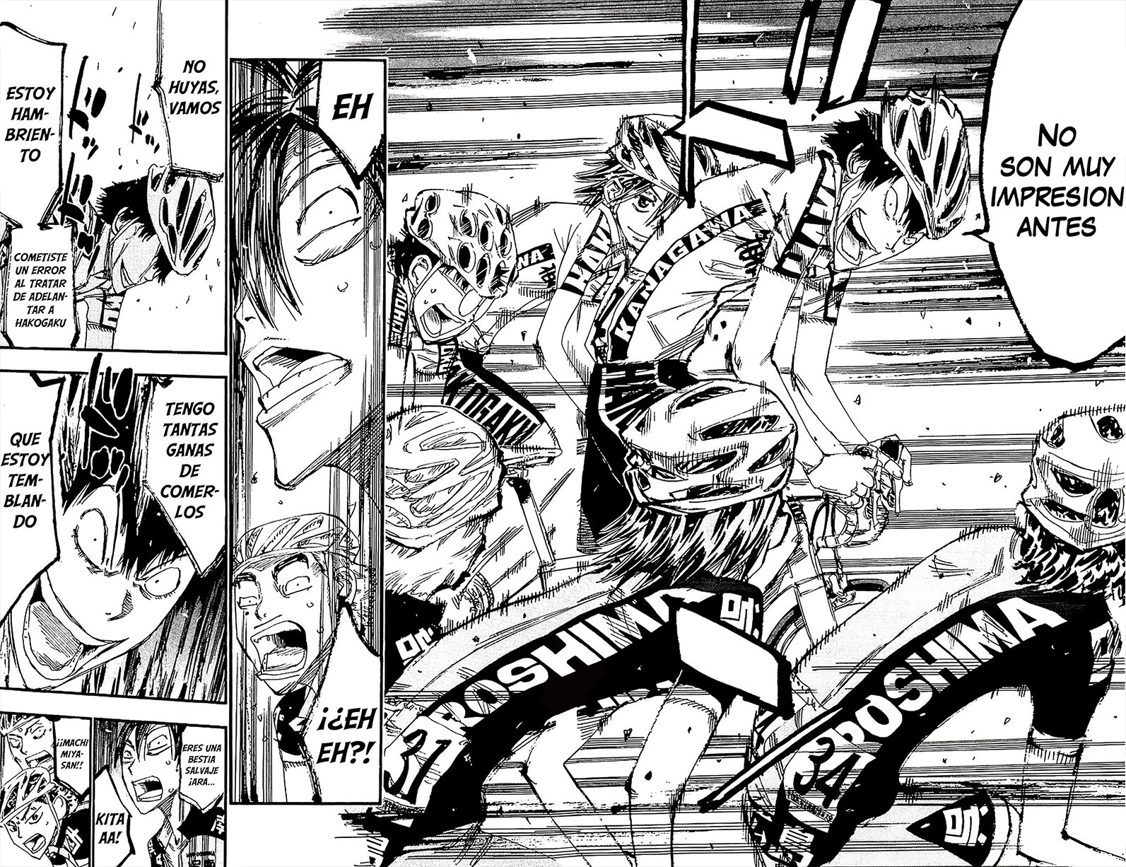 Yowamushi Pedal Capitulo 170: Estafador página 6