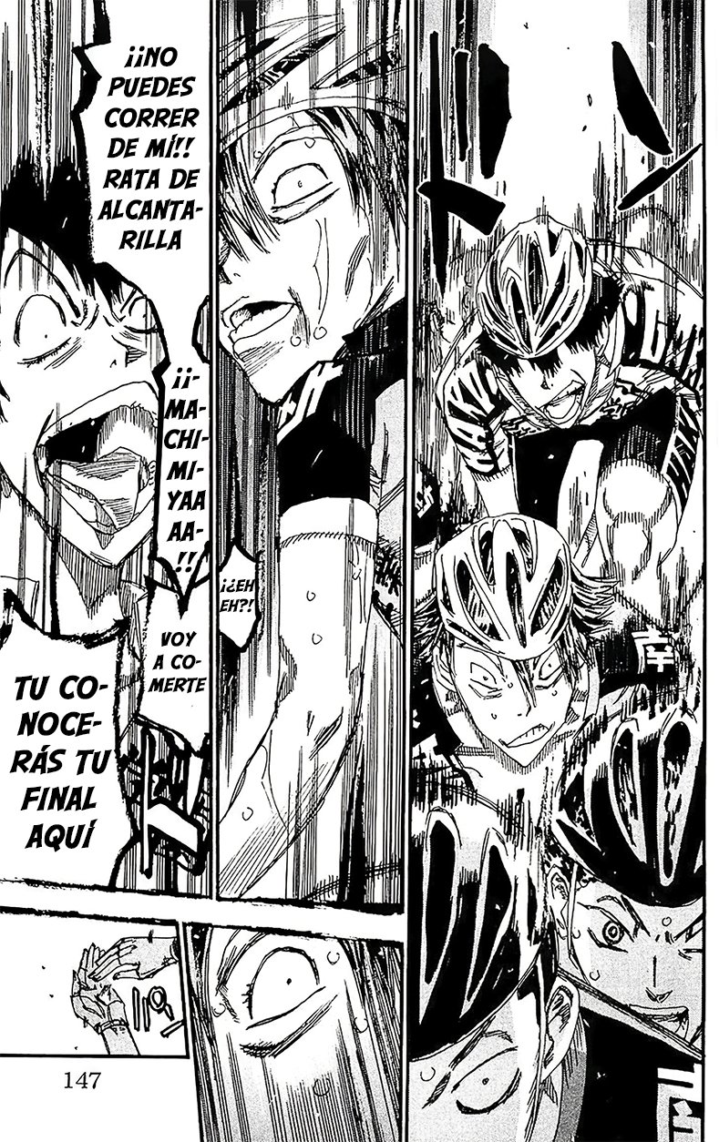 Yowamushi Pedal Capitulo 170: Estafador página 8