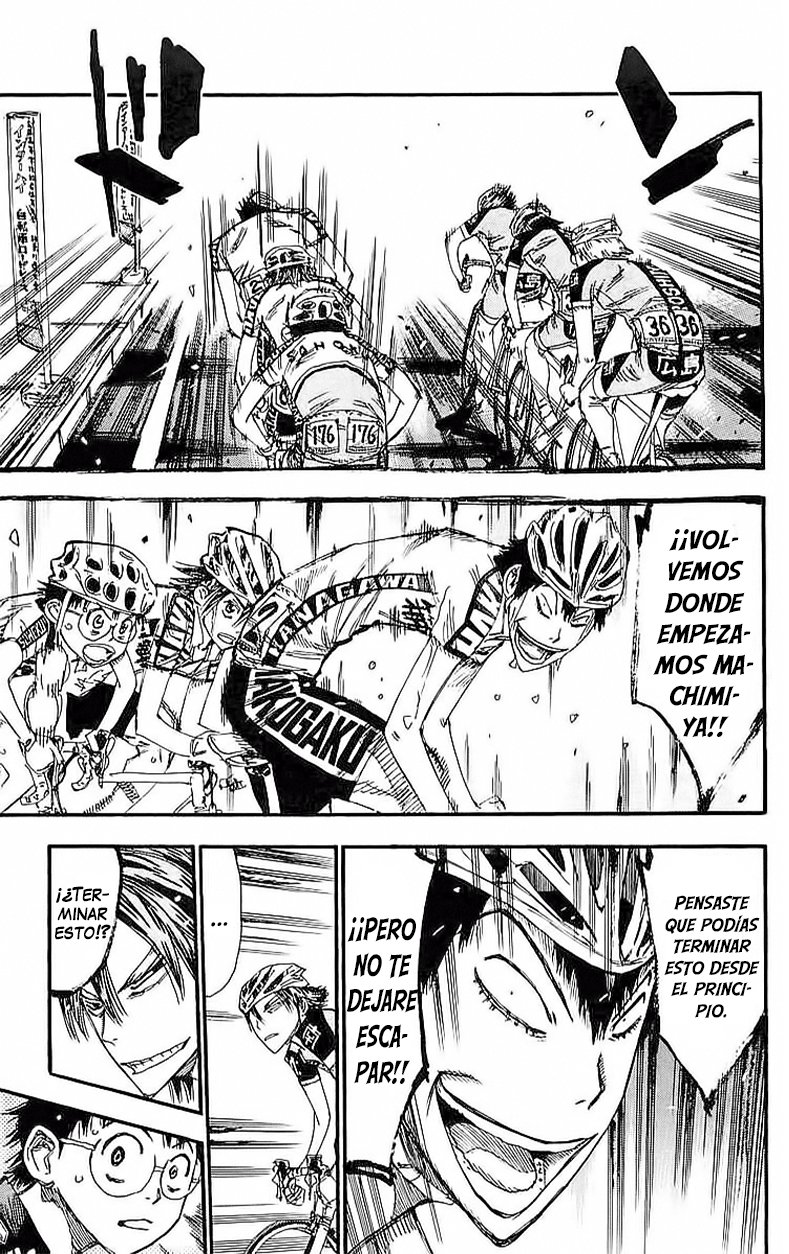 Yowamushi Pedal Capitulo 171: El perro de pelea de Kure página 11