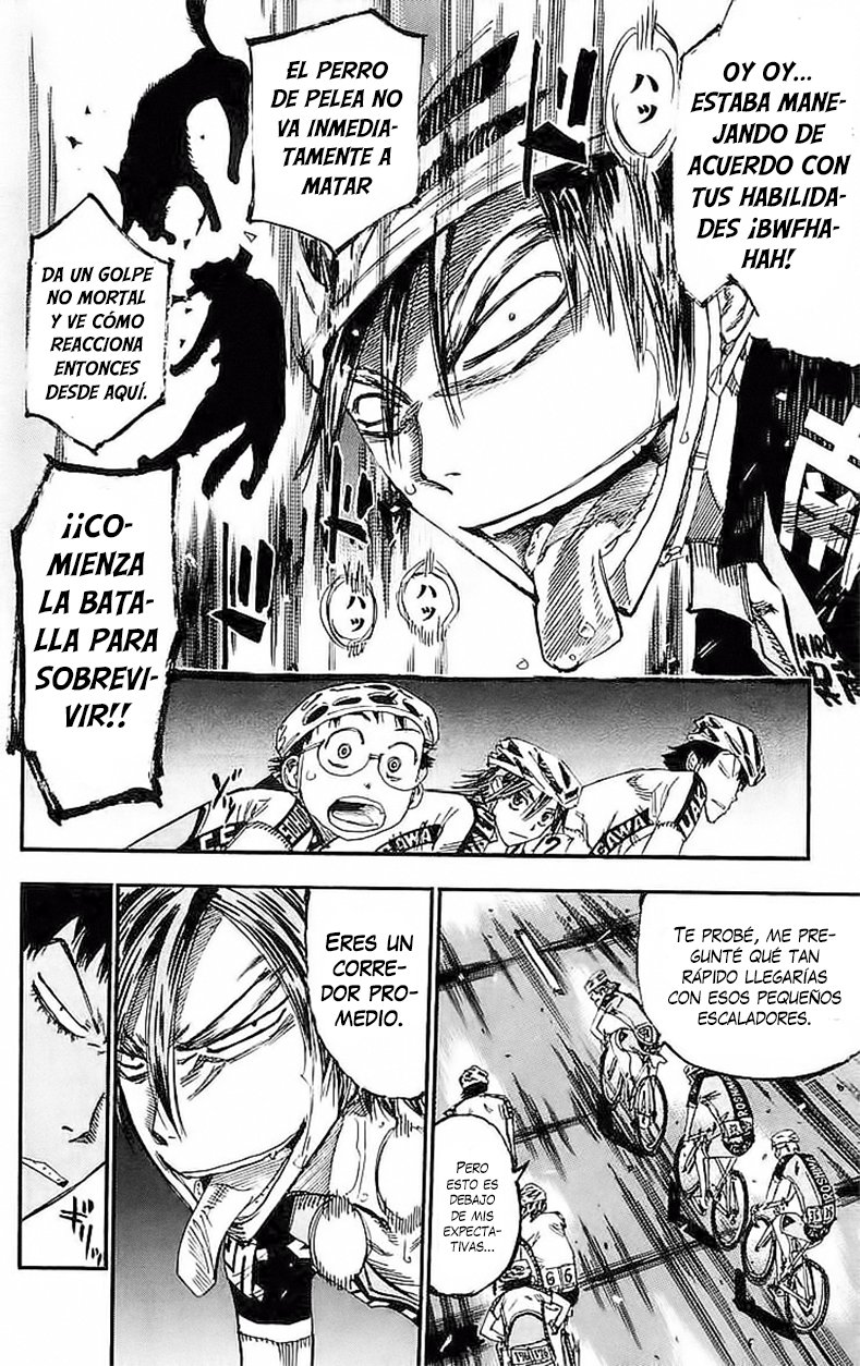 Yowamushi Pedal Capitulo 171: El perro de pelea de Kure página 12