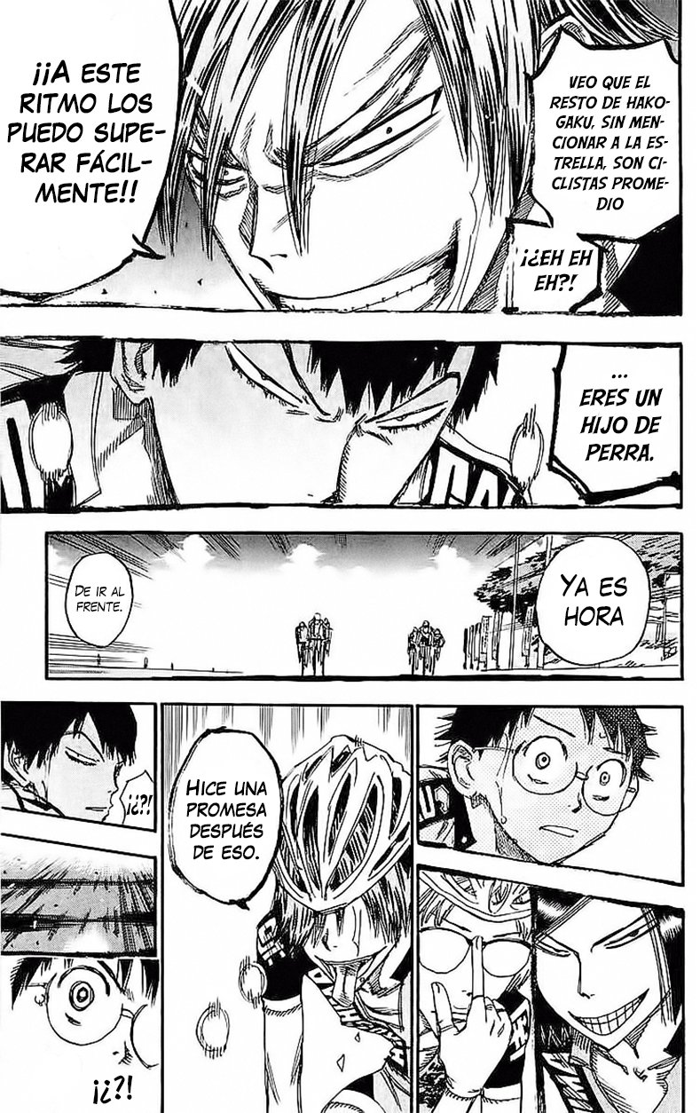 Yowamushi Pedal Capitulo 171: El perro de pelea de Kure página 13