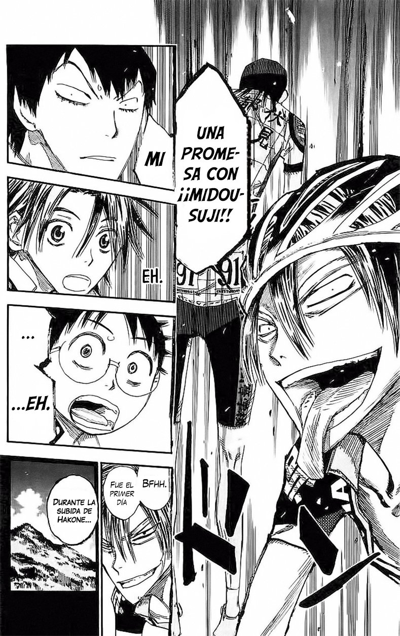 Yowamushi Pedal Capitulo 171: El perro de pelea de Kure página 14