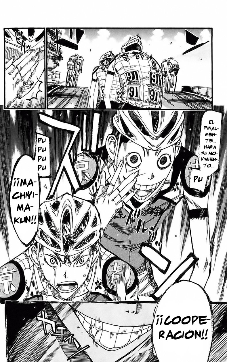 Yowamushi Pedal Capitulo 171: El perro de pelea de Kure página 18