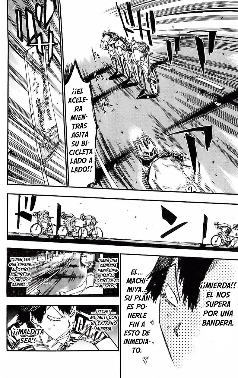 Yowamushi Pedal Capitulo 171: El perro de pelea de Kure página 6
