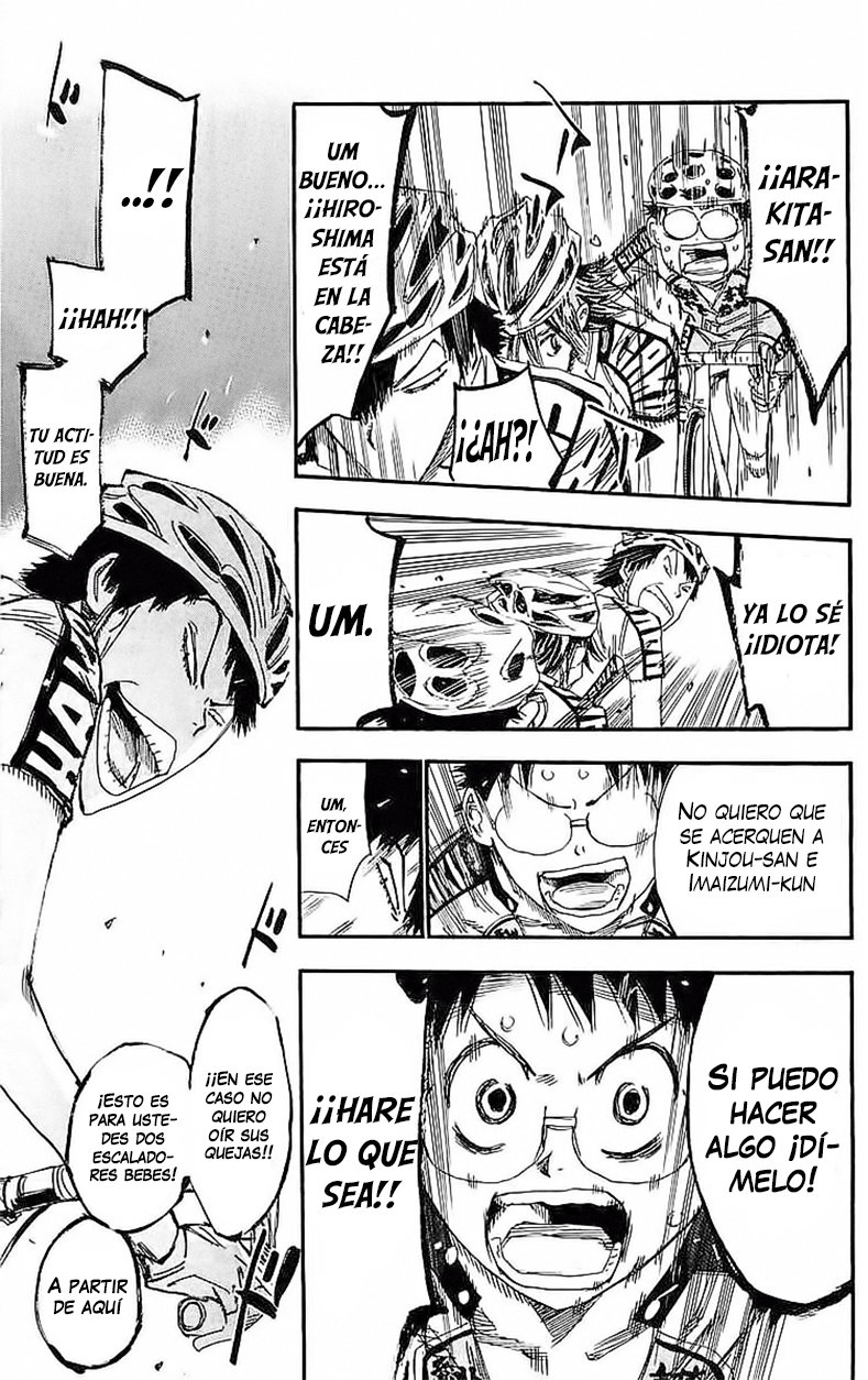 Yowamushi Pedal Capitulo 171: El perro de pelea de Kure página 7