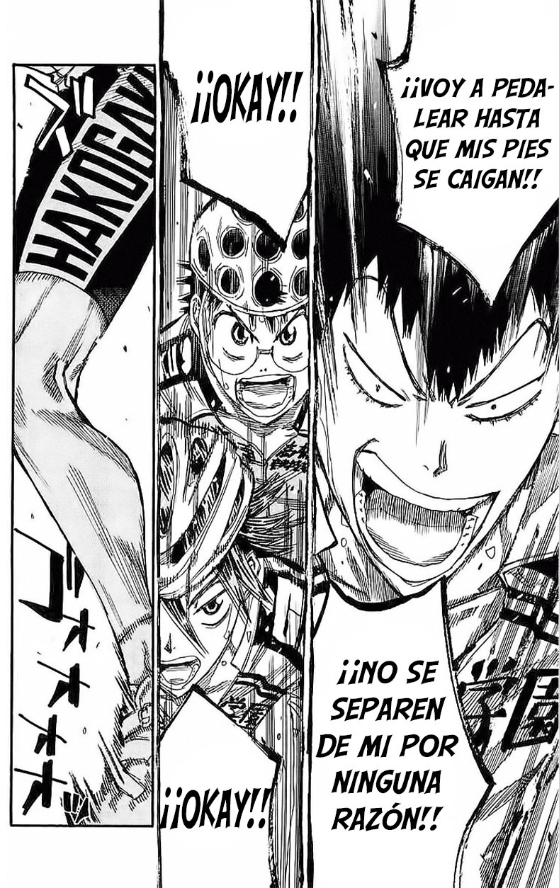 Yowamushi Pedal Capitulo 171: El perro de pelea de Kure página 8
